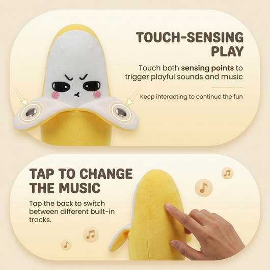 Interactive Music Plushie